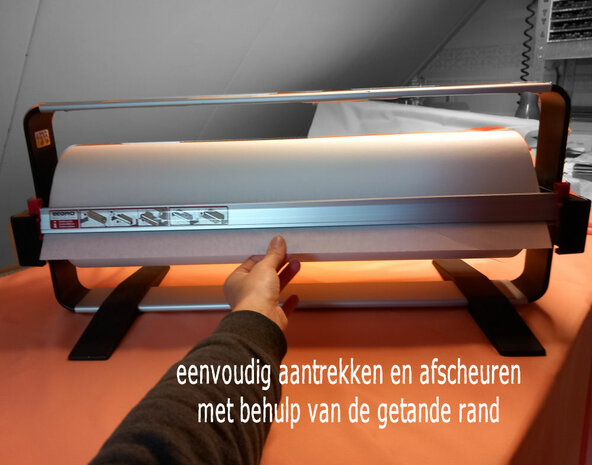 houder voor hele grote rol patroonpapier