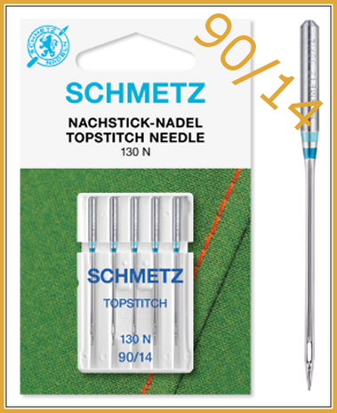 TOPSTITCH Sewingmachine needles by Schmetz