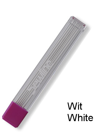 Sewline vulpotlood navullingen voor superfijne markeringen (0,9 mm stift) WIT