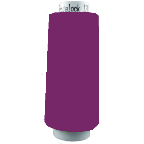 Trojalock aubergine paars lockgaren 2500m per coon