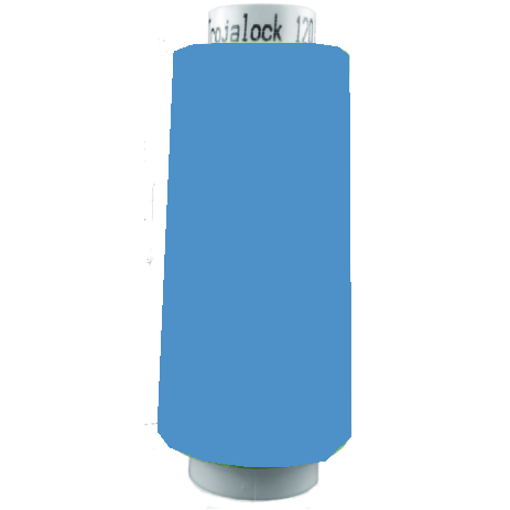 Trojalock  turquoise blauw lockgaren 2500m per coon
