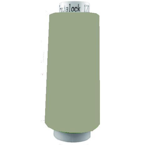 Trojalock beige groen lockgaren 2500m per coon