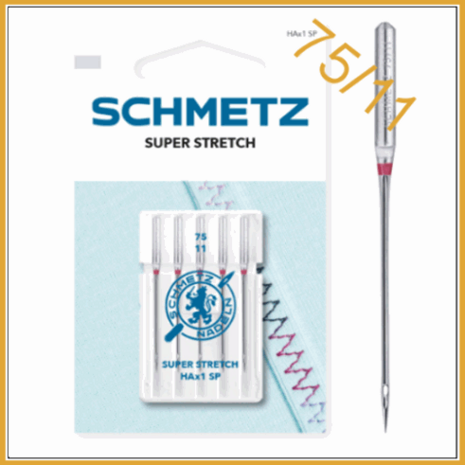 Superstretch needles size 75/11
