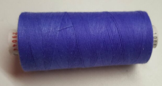 Alterfil S sewing thread and overlocking thread - with Anti-wrinkle coating for smooth seams - spool 1000m - COOL PURPLE colour