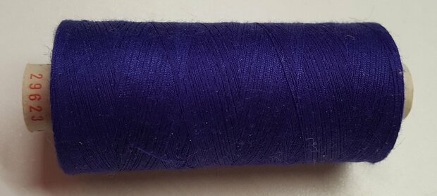 Alterfil S sewing thread and overlocking thread - with Anti-wrinkle coating for smooth seams - spool 1000m - COBALT BLUE colour