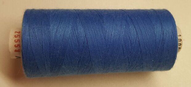 Alterfil S sewing thread and overlocking thread - with Anti-wrinkle coating for smooth seams - spool 1000m - TURQUOIS BLUE colo