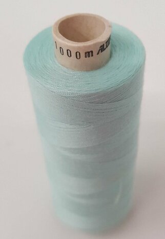 Alterfil S sewing thread and overlocking thread - with Anti-wrinkle coating for smooth seams - spool 1000m - MINT colour 17882