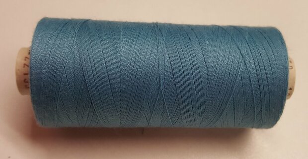 Alterfil S sewing thread and overlocking thread - with Anti-wrinkle coating for smooth seams - spool 1000m - LIGHT PETROL colou