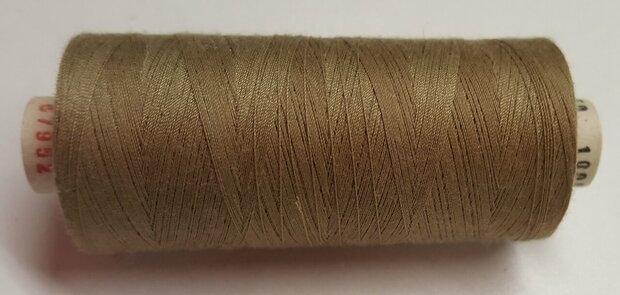 Alterfil S sewing thread and overlocking thread - with Anti-wrinkle coating for smooth seams - spool 1000m - OLD BRONZE colour 