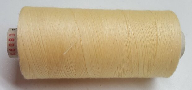 Alterfil S sewing thread and overlocking thread - with Anti-wrinkle coating for smooth seams - spool 1000m - CALICO colour 0809
