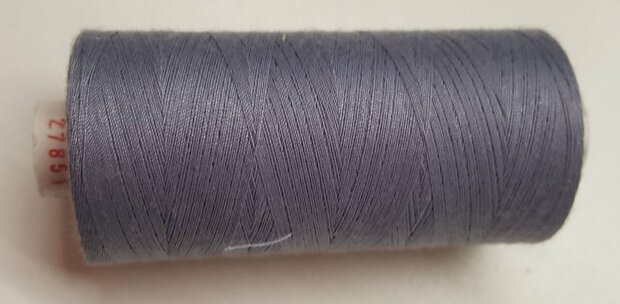 Alterfil S sewing thread and overlocking thread - with Anti-wrinkle coating for smooth seams - spool 1000m - COOL GREY DARK col