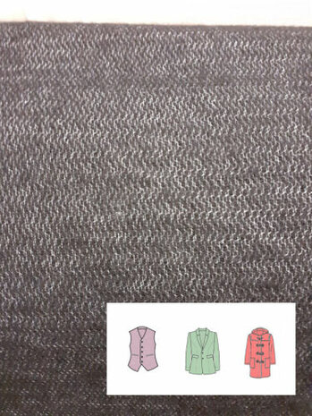 Soepele plakbare viscose plakdoek 150cm breed