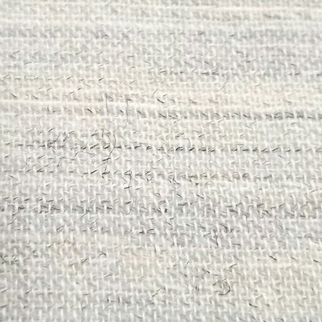 Soepele naaibare wolhaardoek naturel 80 cm breed