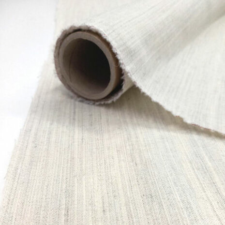 Soepele naaibare wolhaardoek naturel 80 cm breed