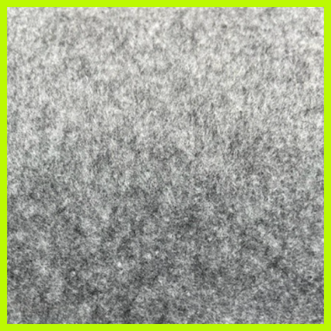 Sew-in Undercollar felt 200 gr/m&sup2; - 95cm wide - 25-meter Roll (Collar Felt) - Light Grey