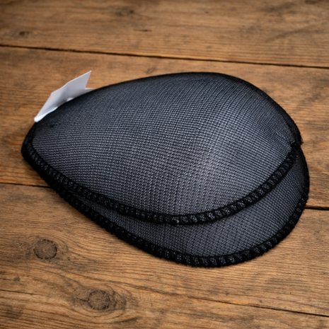 Schoudervulling fiberfill zwart raglan per paar