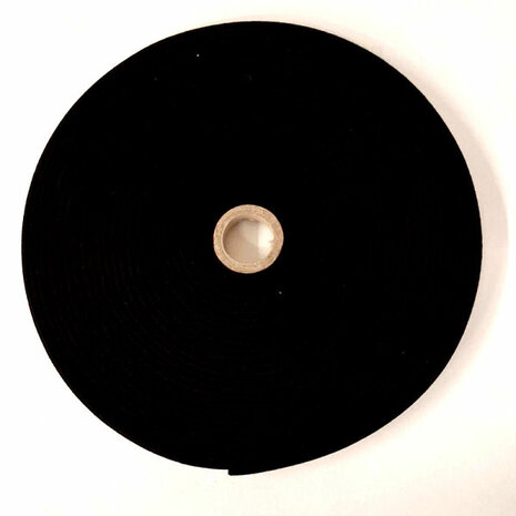 Beauty VOF zwarte tunnelband rol 50 m &mdash; Beauty VOF black boning channel tape roll 50 m