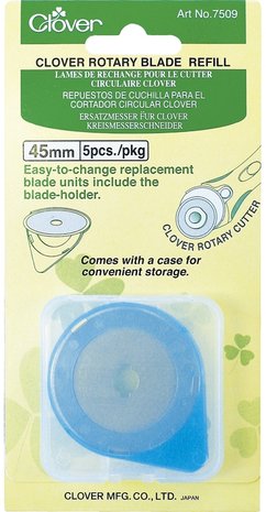 Reservemes voor clover snijmes 45mm grootverpakking