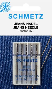 Naaimachine naalden voor jeans van het merk Schmetz