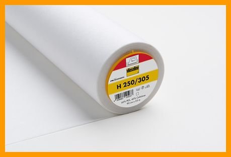 Vilene H250 white 25m roll