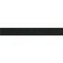 Bottom Hem tape for mens trousers 15mm polyester black roll 25m