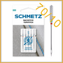 TOPSTITCH Naaimachine naalden met groot oog dikte 70-10 voor dik of doorstik garen Schmetz pakje 5 stuks