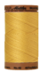 Katoenen naaigaren: Silk Finish Cotton dikte 40 500m GEEL: &quot;star gold&quot; per klosje - kleur 500 (oud nummer) of 892