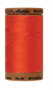 Katoenen naaigaren: Silk Finish Cotton dikte 40 500m ORANJE &quot;paprika&quot; per klosje - kleur 594 (oud nummer) of 450 