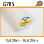 Vlieseline G785 wit rol 25m