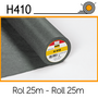Vlieseline H410 zwart rol 25m