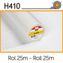 Vlieseline H410 wit rol 25m