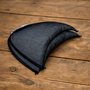 Schoudervulling fiberfill zwart 1,2cm dik per paar