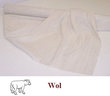 Supple sew in woollen horsehair interlining cream 80cm wide