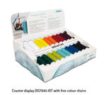 Seraflex rekbaar naaigaren in display 30 klosjes