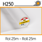 Vlieseline H250 wit rol 25m