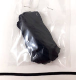 Veterband 100% katoen 5mm breed zwart 10m