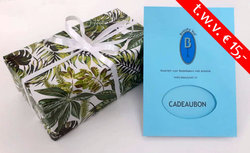 Cadeaubon ten waarde van € 15,- Cadeaubon ten waarde van € 15,-