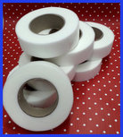 Soluvlies band 25mm breed rolletje 25 meter van vlieseline Soluvlies band 25mm breed rolletje 25 meter van vlieseline