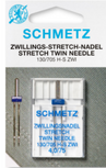 Stretchtweeling naaimachine naald breedte 4.0 Schmetz per pakje 1 naald Stretchtweeling naaimachine naald breedte 4.0 Schmetz per pakje 1 naald