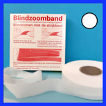 Blindzoomband WIT 30mm breed rol 50m van vlieseline Blindzoomband WIT 30mm breed rol 50m van vlieseline