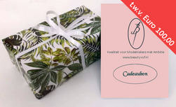 Cadeaubon ten waarde van € 75,- incl. BTW (excl. BTW € 61,98) Cadeaubon ten waarde van € 75,- incl. BTW (excl. BTW € 61,98)