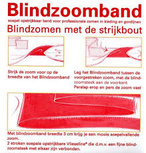 Blindzoomband 30mm breed rol 50m van vlieseline Blindzoomband 30mm breed rol 50m van vlieseline