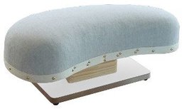 Perskussen op bok nier/boon vorm zaagselvulling Perskussen op bok nier/boon vorm zaagselvulling