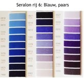 Seralon 200m - Kleurenkaart rij 6: Blauw, paars universeel naaigaren Seralon 200m - Kleurenkaart rij 6: Blauw, paars universeel naaigaren