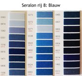 Seralon 200m - Kleurenkaart rij 8: Blauw - universeel naaigaren Seralon 200m - Kleurenkaart rij 8: Blauw - universeel naaigaren