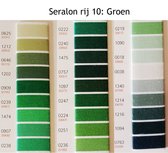 Seralon 200m - Kleurenkaart rij 10: Groen - universeel naaigaren Seralon 200m - Kleurenkaart rij 10: Groen - universeel naaigaren