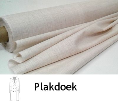 Plakdoek stevig multizone beige 90 cm breed